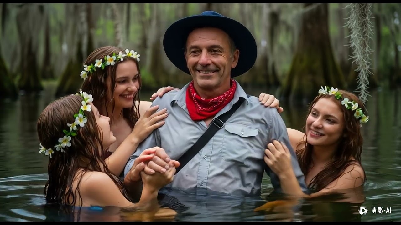 AI video training - girls trying to seduce a man