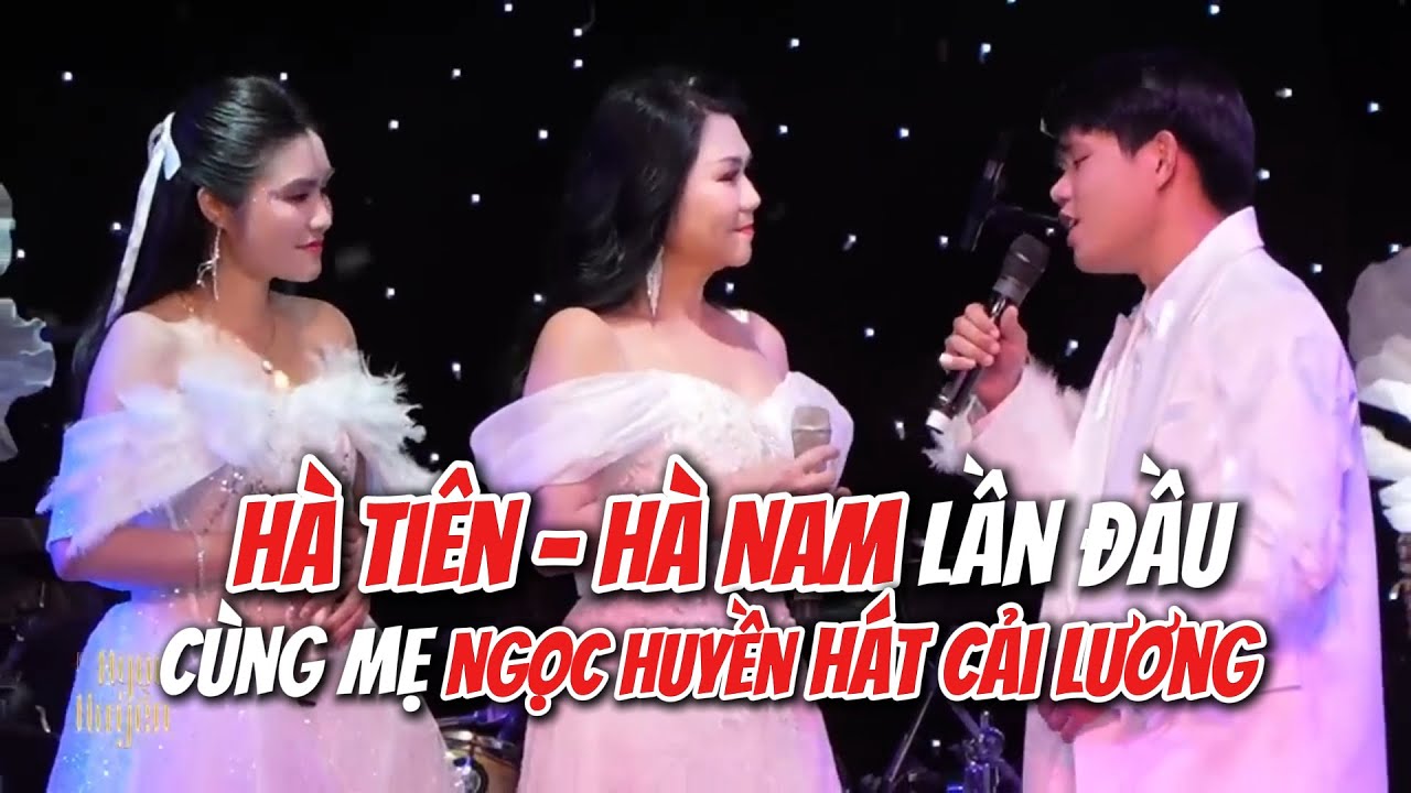Chấn động 2 con Hà Tiên - Hà Nam lần đầu hát cải lương trong sinh nhật mẹ Ngọc Huyền