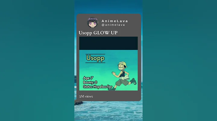 GOD USOPP GLOW UP #onepiece #anime #usopp #shorts