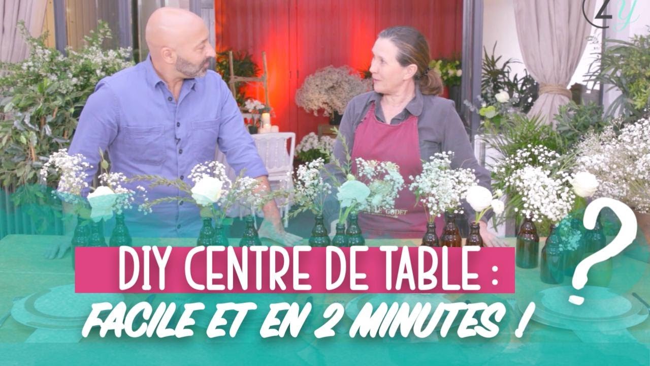 Déco: 3 centres de table originaux à faire soi-même!