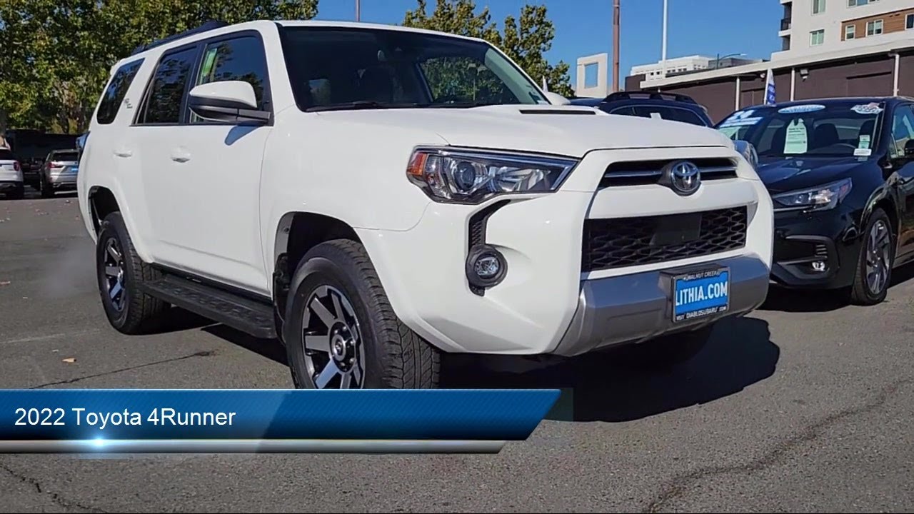 2022 Toyota 4Runner Walnut Creek Berkeley Oakland Fairfield - YouTube