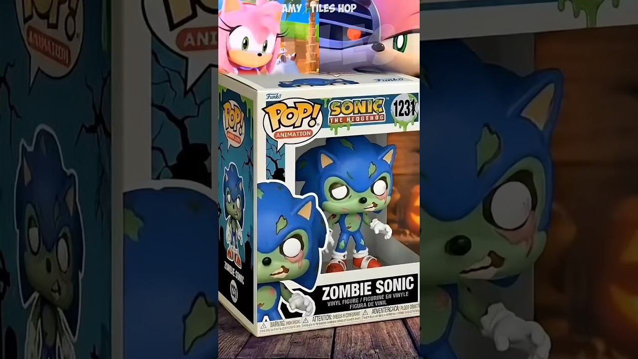 Funko pop Sonic zombie unboxing 