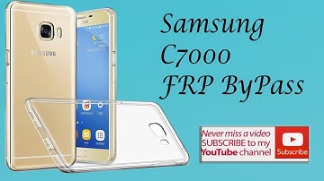 SAMSUNG Galaxy C7 SM C7000 FRP  | SAMSUNG Galaxy C7 Google Lock Bypass