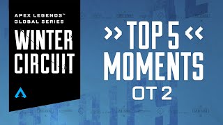 Apex Legends | Top 5 Moments | ALGS Winter Circuit OT #2