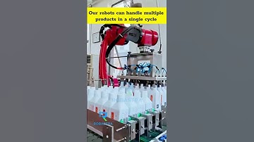 Multiple products handling by our #robots #industry40