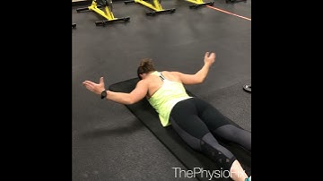 Back Shoulder Strengthening:  I, Y, T, W, L prone isometrics