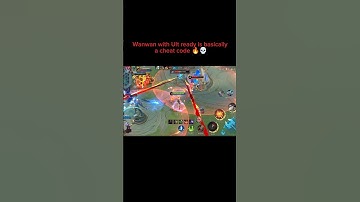 WANWAN CHEAT CODE 🔥💀 #mlbb #mobilelegends #shorts