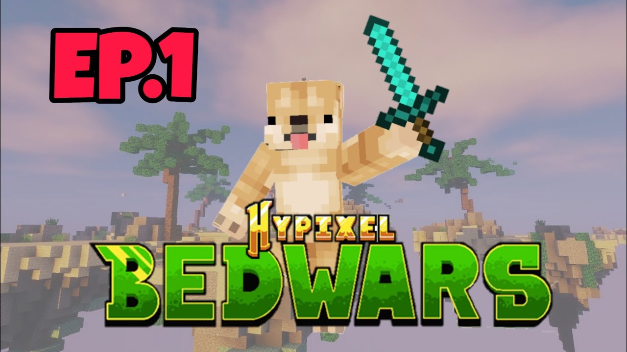 Minecraft Bedwars hypixel EP.1 - YouTube