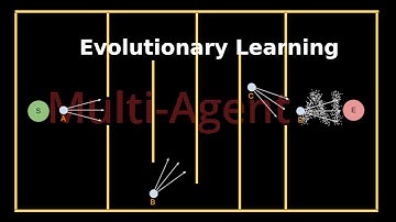 Evolutionary Learning using a Multi-Agent Simulation