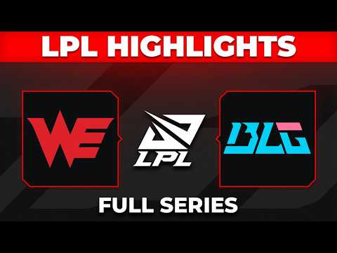 WE vs BLG Highlights ALL GAMES | LPL 2026 Split 2 | Team WE vs Bilibili Gaming