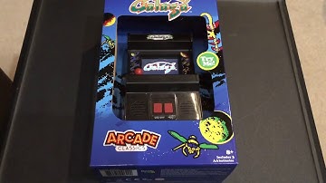 Unboxing Galaga #09 Mini Arcade by Basic Fun!