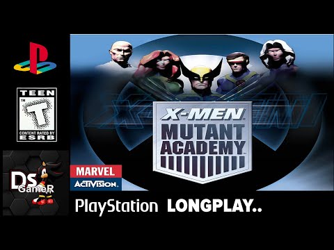 X-Men: Mutant Academy - FULL GAME [Longplay] PS1