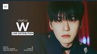 Oneus (원어스) - W Line Distribution Resimi