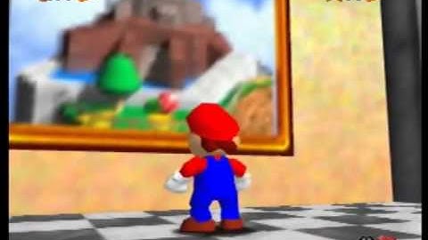 SM64 - Alternative Mario Screen Skip on N64