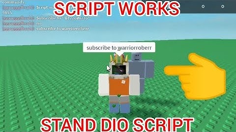 FE STAND DIO SCRIPT WITH FLING played at Roblox FENCING game - see script link on comments