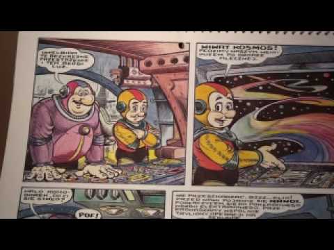Janusz Christa komiksowy kalendarz 1988