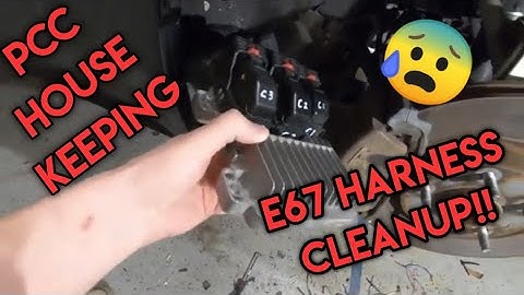 GM E67 Harness Cleanup, PCC May Not Need It But It Is Getting It!