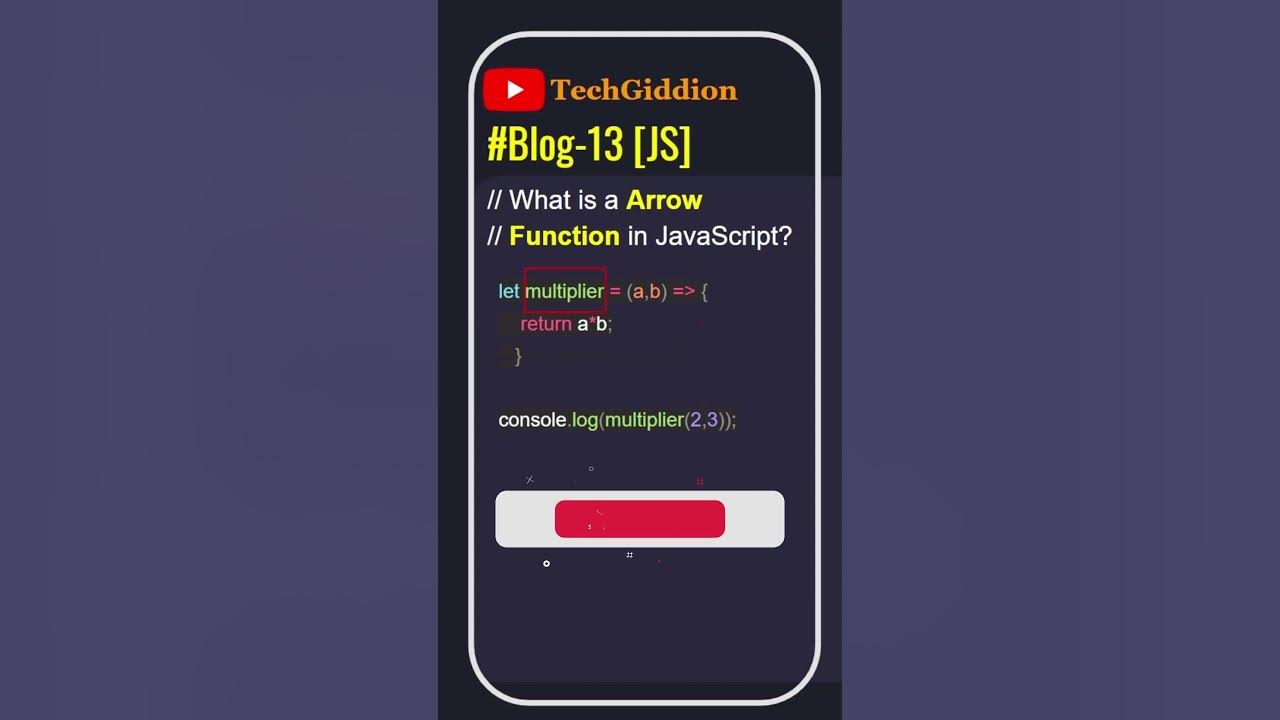  blog 13 js how to declare a arrow function in javascript hindi 