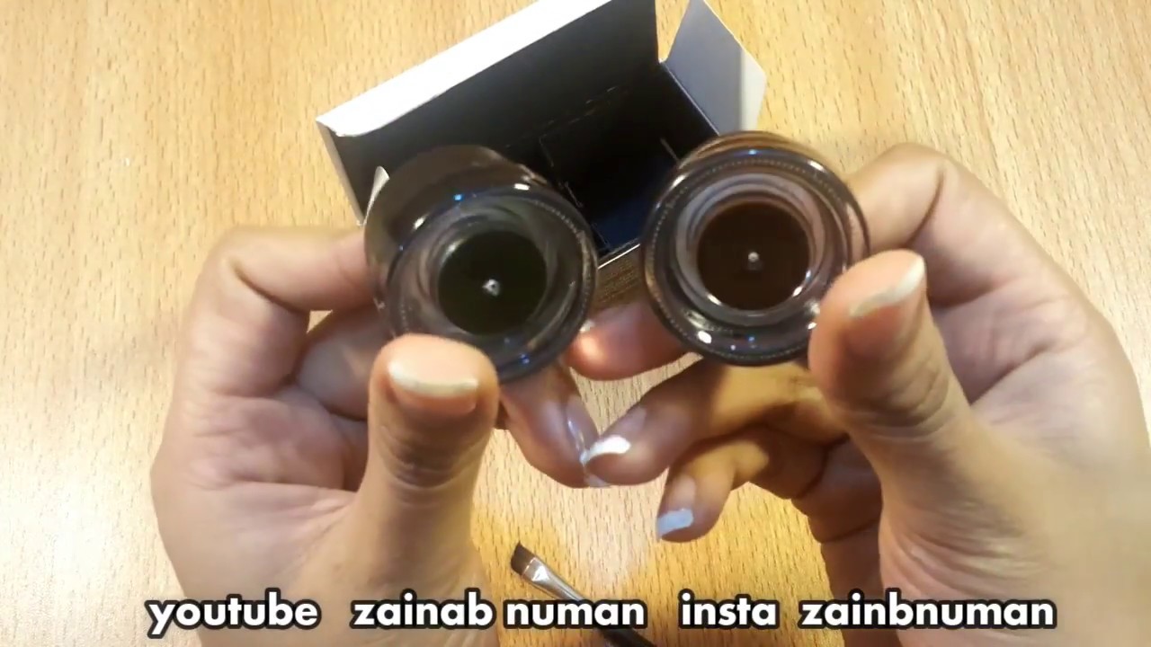 HOW TO APPLY WINGED EYE LINER//LOCALLY AWAILABLE GEL EYE LINER//DEMO N REVIEW_urdu/hindi