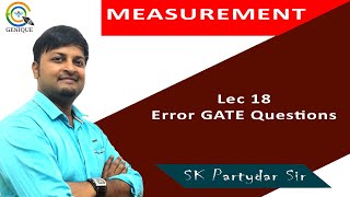 Famous Lec 18 GATE questions on Error Analysis Wealth
