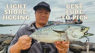 Part 2 - Botany Bay landbased light shore jigging