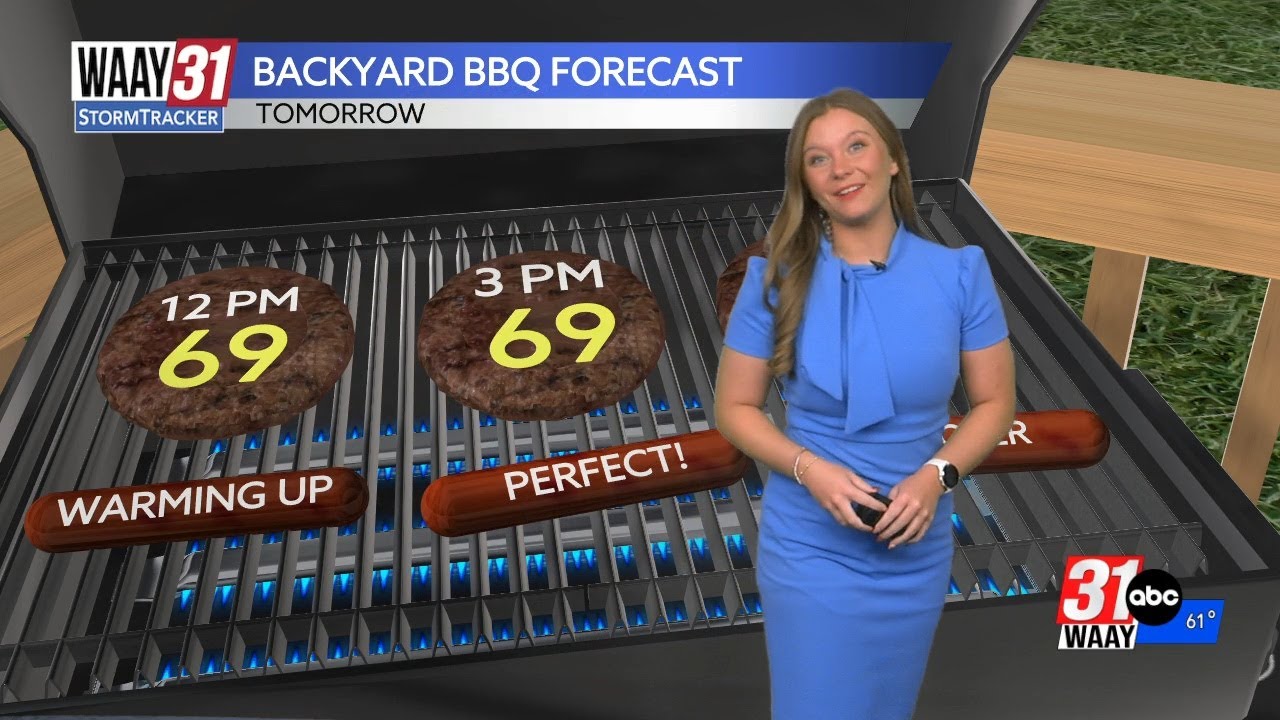 Pretty day tomorrow before our next round of rain arrives - YouTube