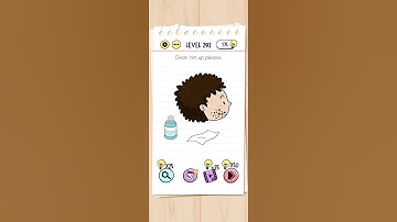 brain test level 292 clean him up please answer #shorts #braintest #brainteaser