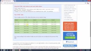 how to make  HTML animated stylish TABLE in 2 min