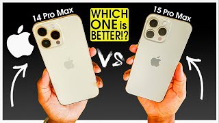 WHICH ONE!? iPhone 15 Pro Max vs 14 Pro Max BRUTALLY HONEST
