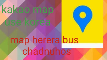 how to use kakao map in korea  kakao map Kasari chalaune map herea bus Kasari chadhne#kpop #kakaomap