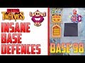 King of thieves  base 98 warder saw jump defence by ash kot