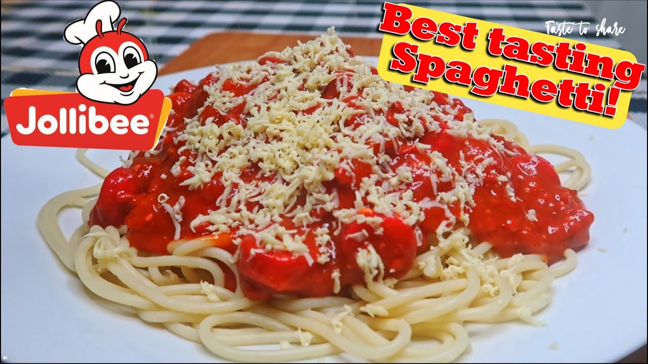 Jollibee Spaghetti (Filipino-style Spaghetti) - Urban Bliss Life