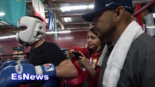 marc castro #1 in world 123 sparring again after going rds with lomachenko EsNews Boxing