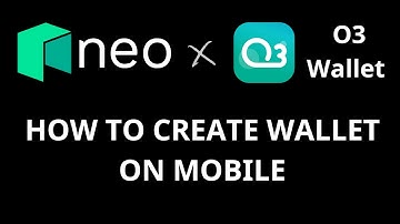 How to create Neo Wallet with O3 Wallet app on mobile (NEO Blockchain Tutorial) 🎓