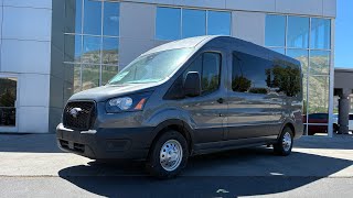 2026 Ford Transit XL 15 passenger van Carbonized Gray 3.5L Ecobosst AWD