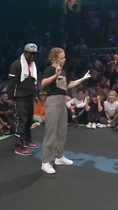 Jaja Vankova's robot and animation freestyle dance round at Summer Dance Forever