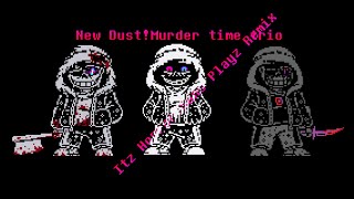 【ANIMATION】New Dust!Murder time trio Phase 1 Blood Rain  Itz Horror!Sans Playz Remix