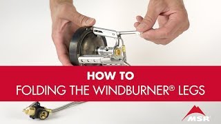How to Fold the WindBurner® Legs