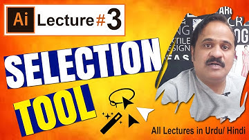 Selection/Direct Selection, Lasso, Magic Wand Tool in Adobe Illustrator 2024 I LECTURE#03