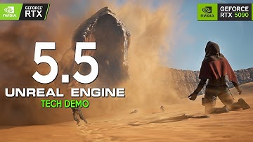 DUNE AWAKENING looks SUPER PHOTOREALISTIC in Unreal Engine 5.5 Tech Demo | INSANE GRAPHICS RTX 5090