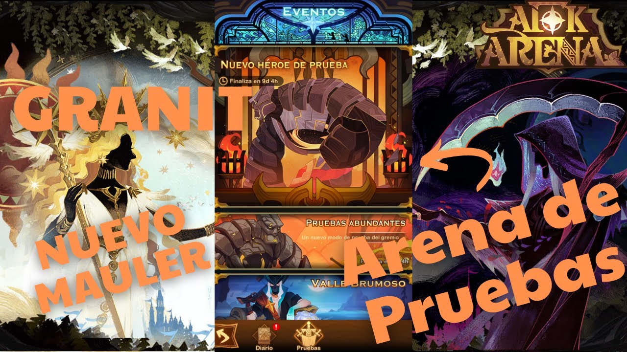 Granit - Guia Pruebas Abundantes - Arena de Pruebas - AFK Arena