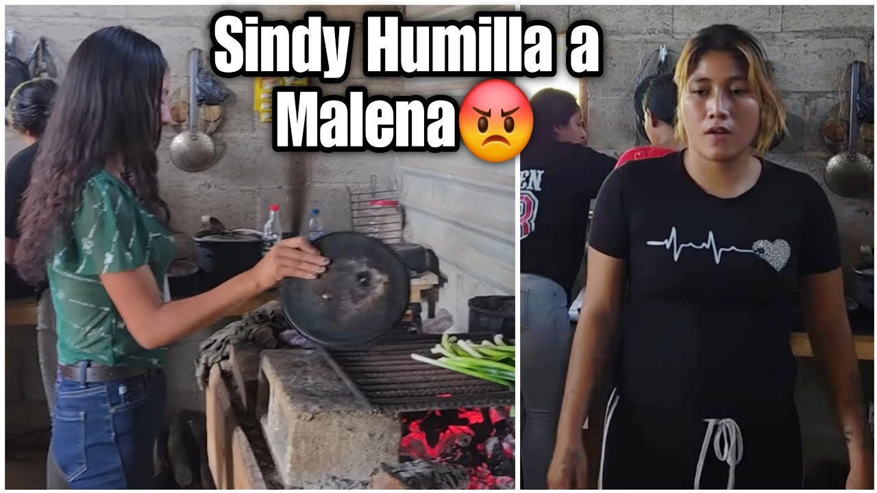 Esa India dd Malena No Sabrá Cocinar dijo Sindy en plena grabación