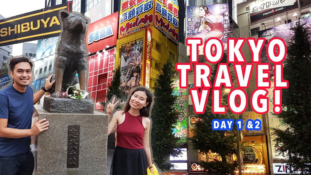 We went to Japan for the First Time Tokyo travel vlog (pt 1) - YouTube
