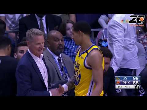 Juan Toscano Anderson Primer Juego de Titular Warriors vs Suns 29 febrero 2020