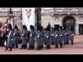 Buckingham Palace Wachablösung (The Changing of the Guard) London 01/2013 gefilmt mit Lumix GH2