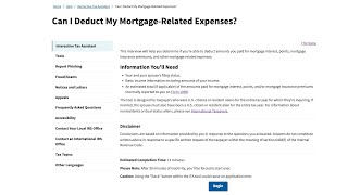 Can I Deduct Mortgage-Related Expenses on My Tax Return?