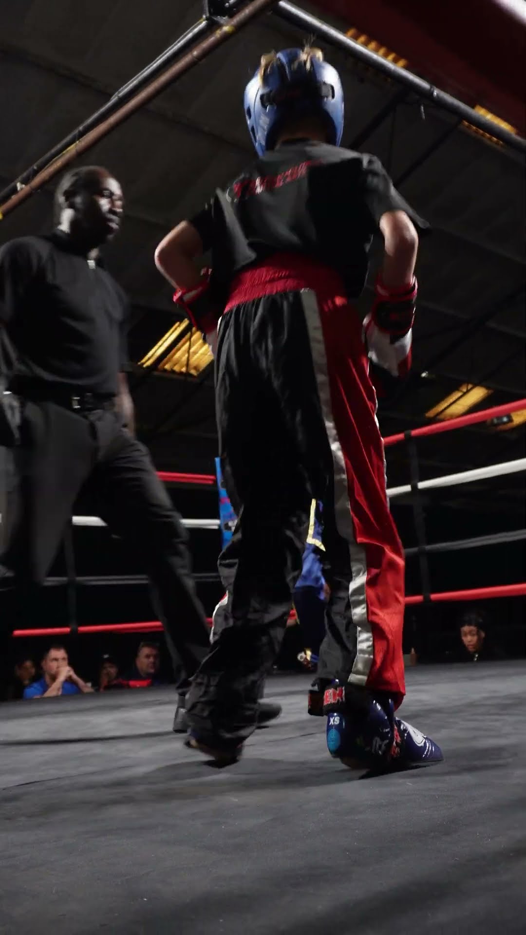 Young kickboxers not holding back!!