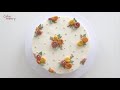 Buttercream rosette cake