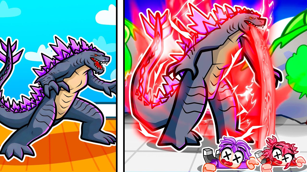 Рождение ГОДЗИЛЛЫ в Roblox Strongest Battlegrounds!