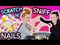 Scratch n' Sniff Nails WTF?! ft. Grav3yardgirl